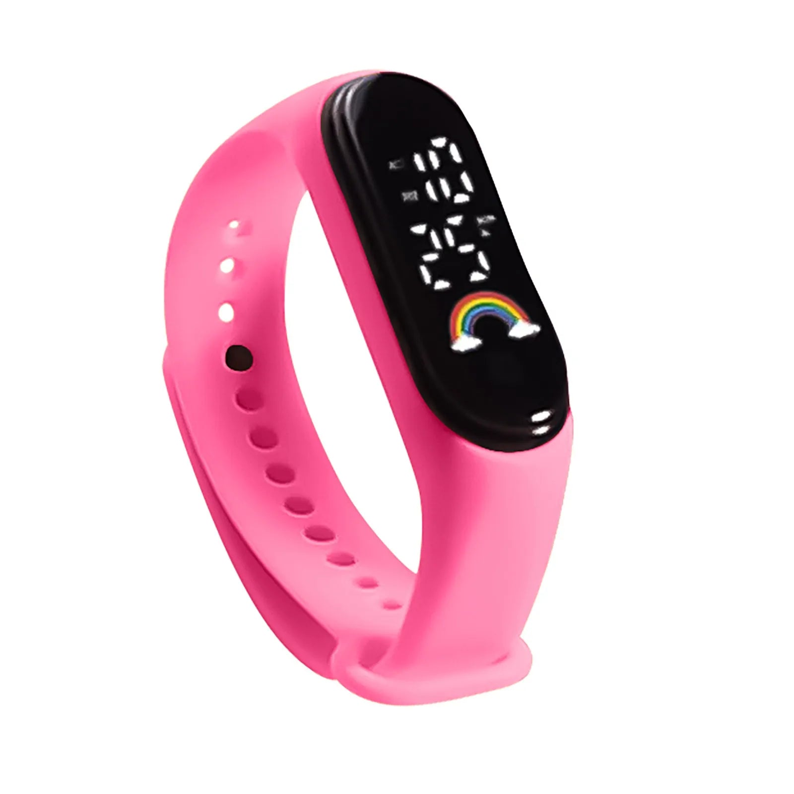 Fashion Waterproof Women Watches for Kids Girls Touch LED Sport Digital Bracelet Electronic Children Clock Boys Toys Gift