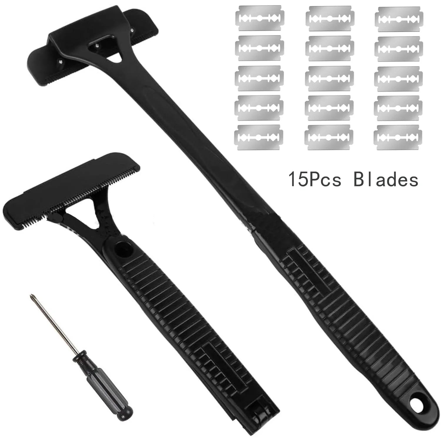 Safety Long Handle Folding Back Shaver Body Shaver Back Hair Trimmer Body Leg Back Razor Shaver Epilator Hair Removal Tool