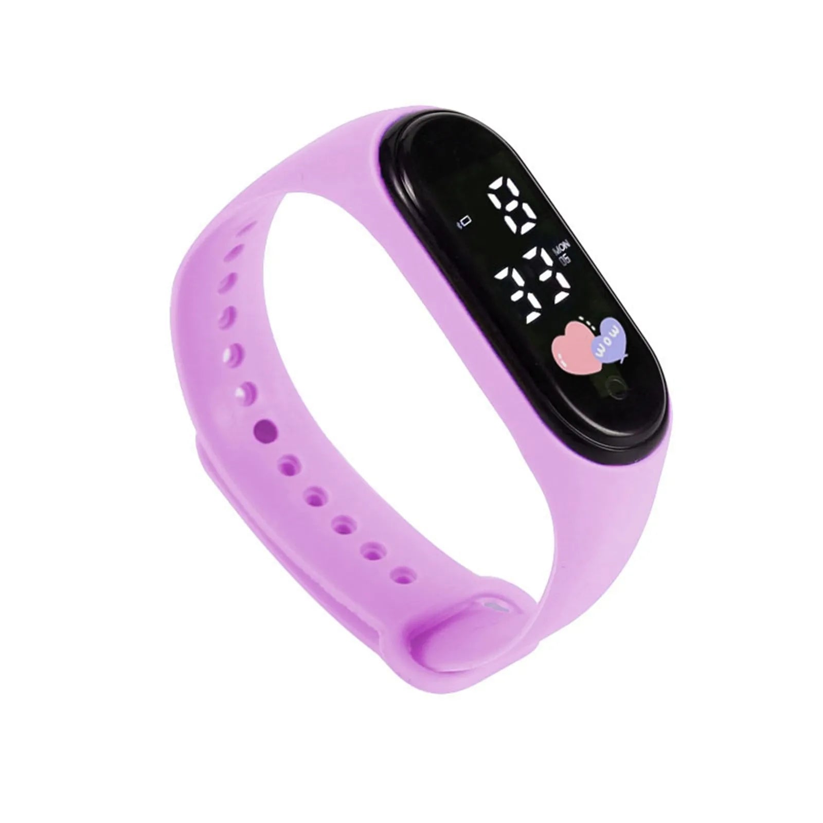 Fashion Waterproof Women Watches for Kids Girls Touch LED Sport Digital Bracelet Electronic Children Clock Boys Toys Gift