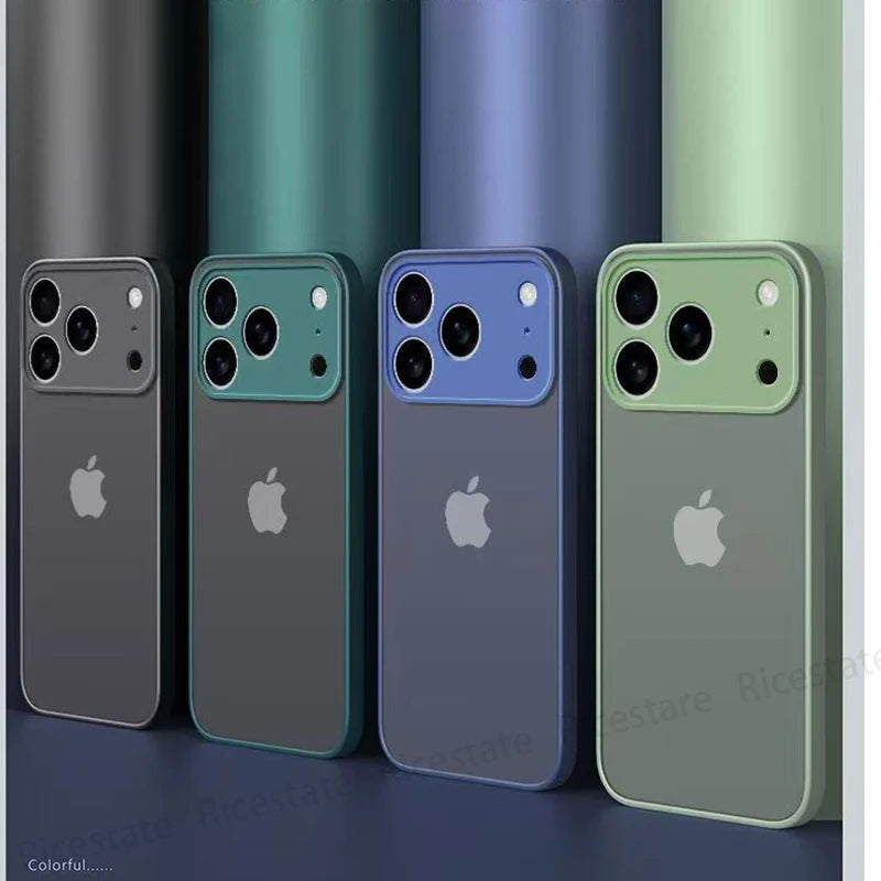 cover Apple iPhone 17 Pro Max iphone17 Pro Max 17Pro 17 Air Silicone Hard Cover Capa