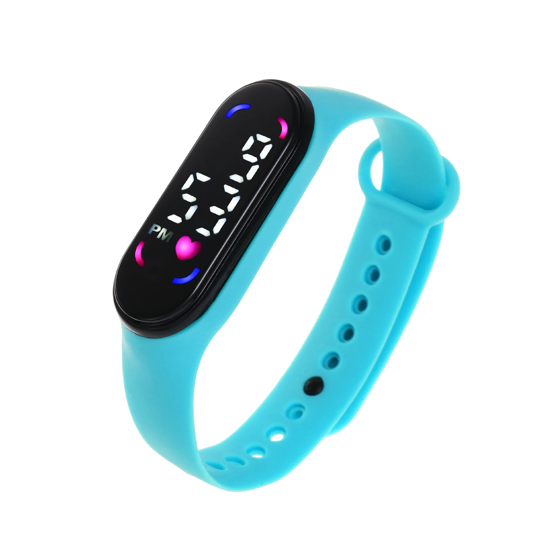 Fashion Waterproof Women Watches for Kids Girls Touch LED Sport Digital Bracelet Electronic Children Clock Boys Toys Gift