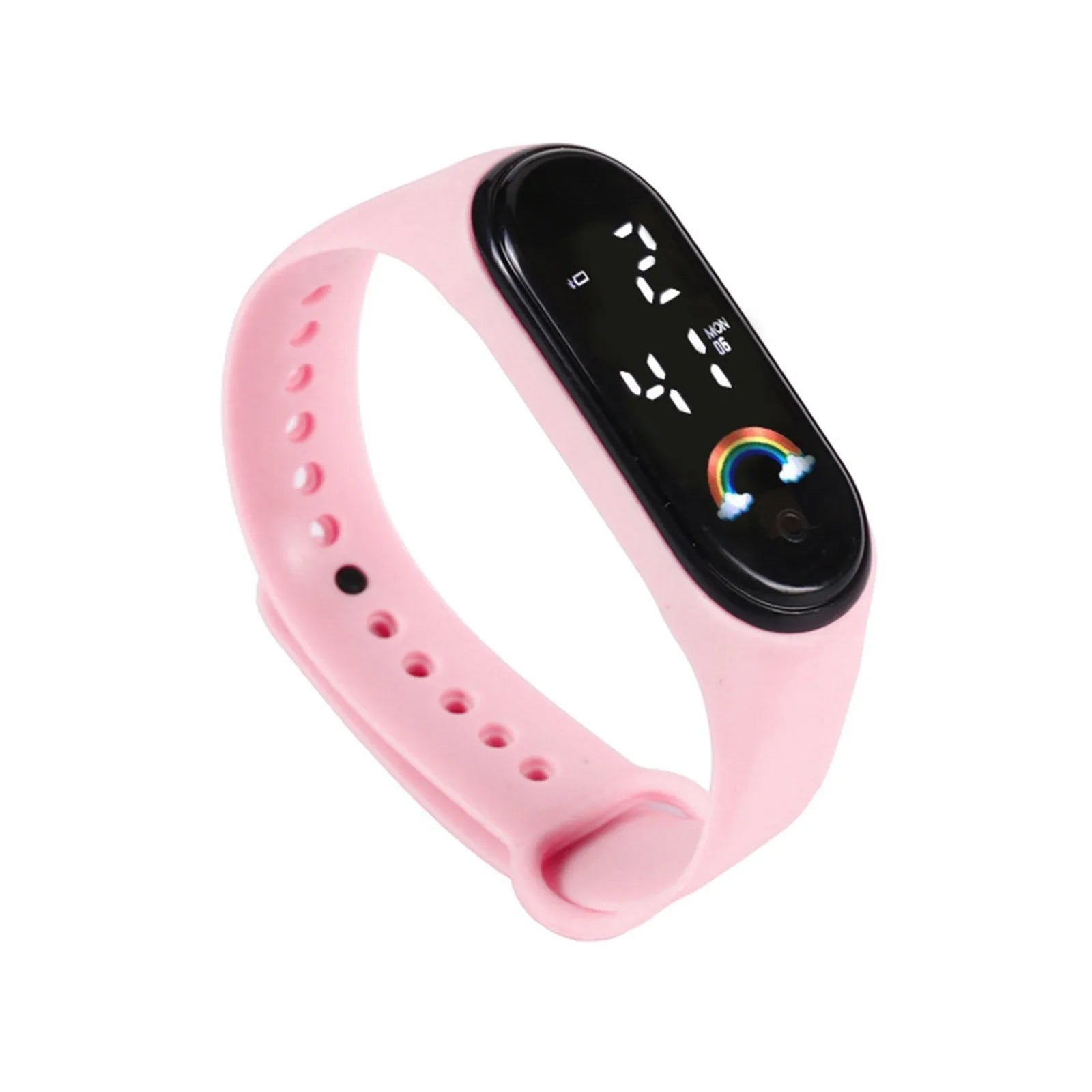 Fashion Waterproof Women Watches for Kids Girls Touch LED Sport Digital Bracelet Electronic Children Clock Boys Toys Gift