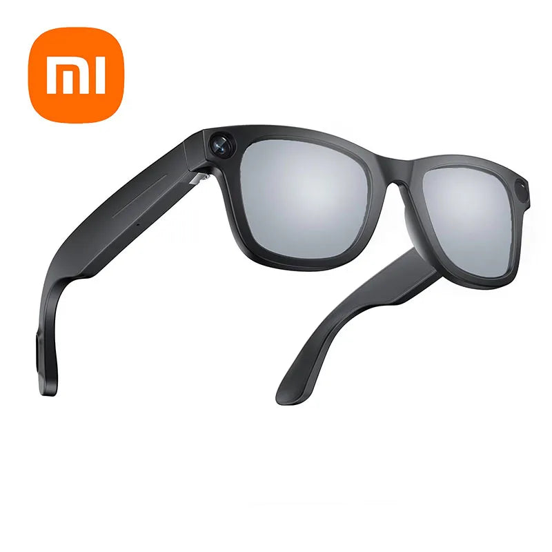 Xiaomi 4k Smart AI Bluetooth Glasses HD 800W pixel Shooting Waterproof Camera Photo Video Voice Call Translation Smart Glasses