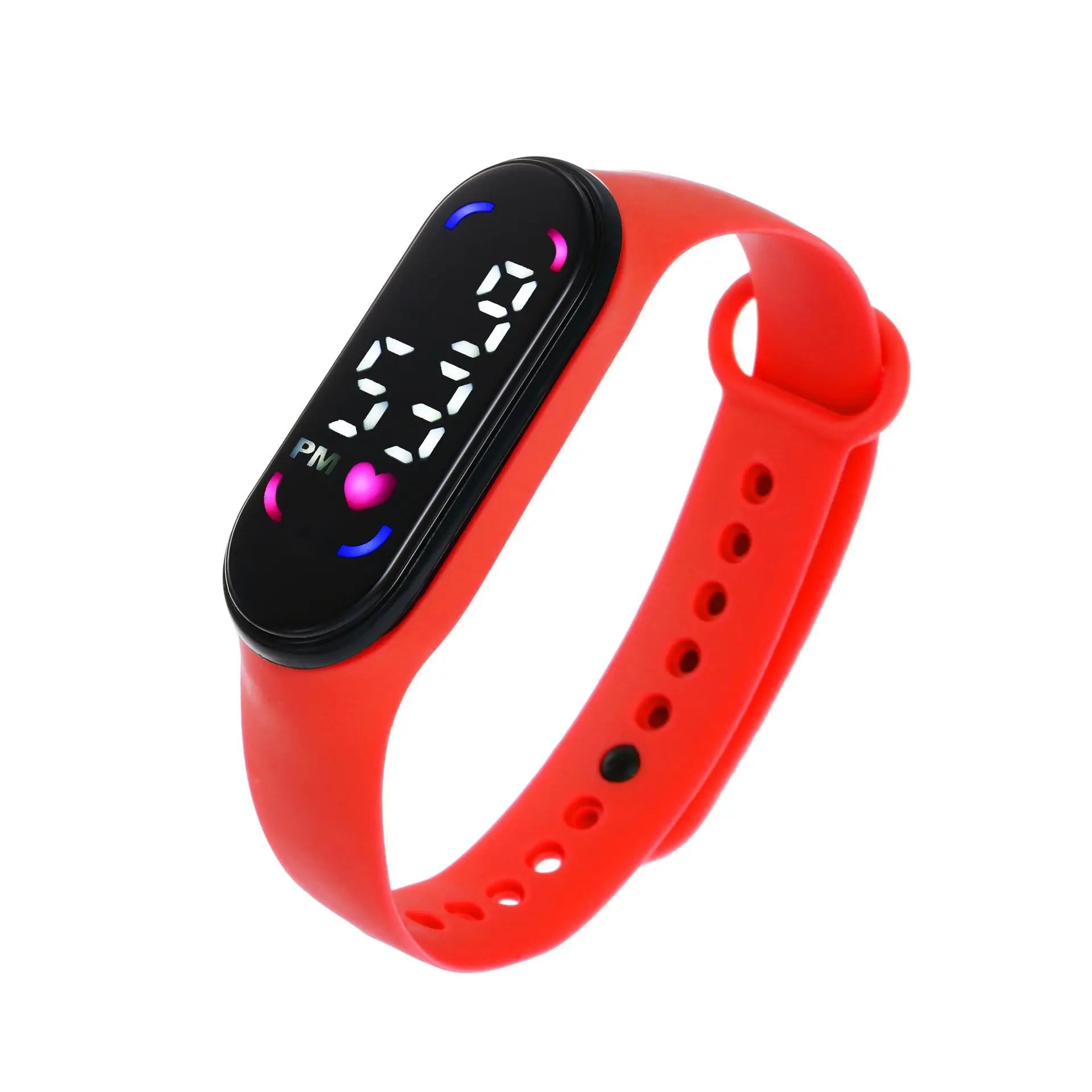 Fashion Waterproof Women Watches for Kids Girls Touch LED Sport Digital Bracelet Electronic Children Clock Boys Toys Gift